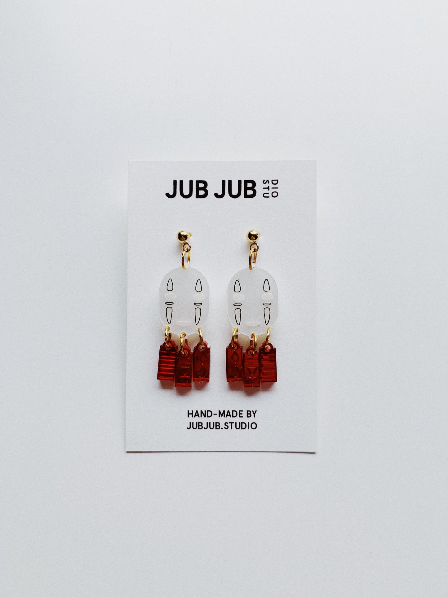 No Face Earrings