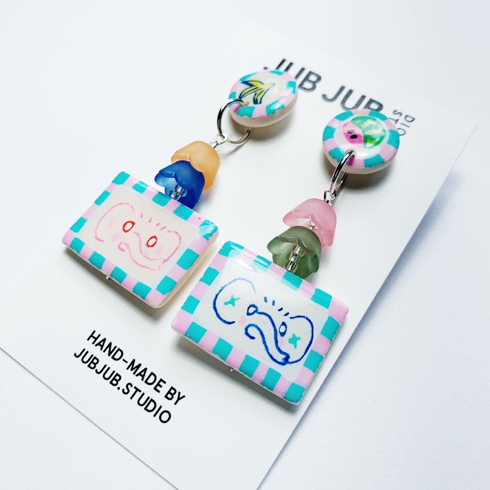 Thai Elephant Earrings