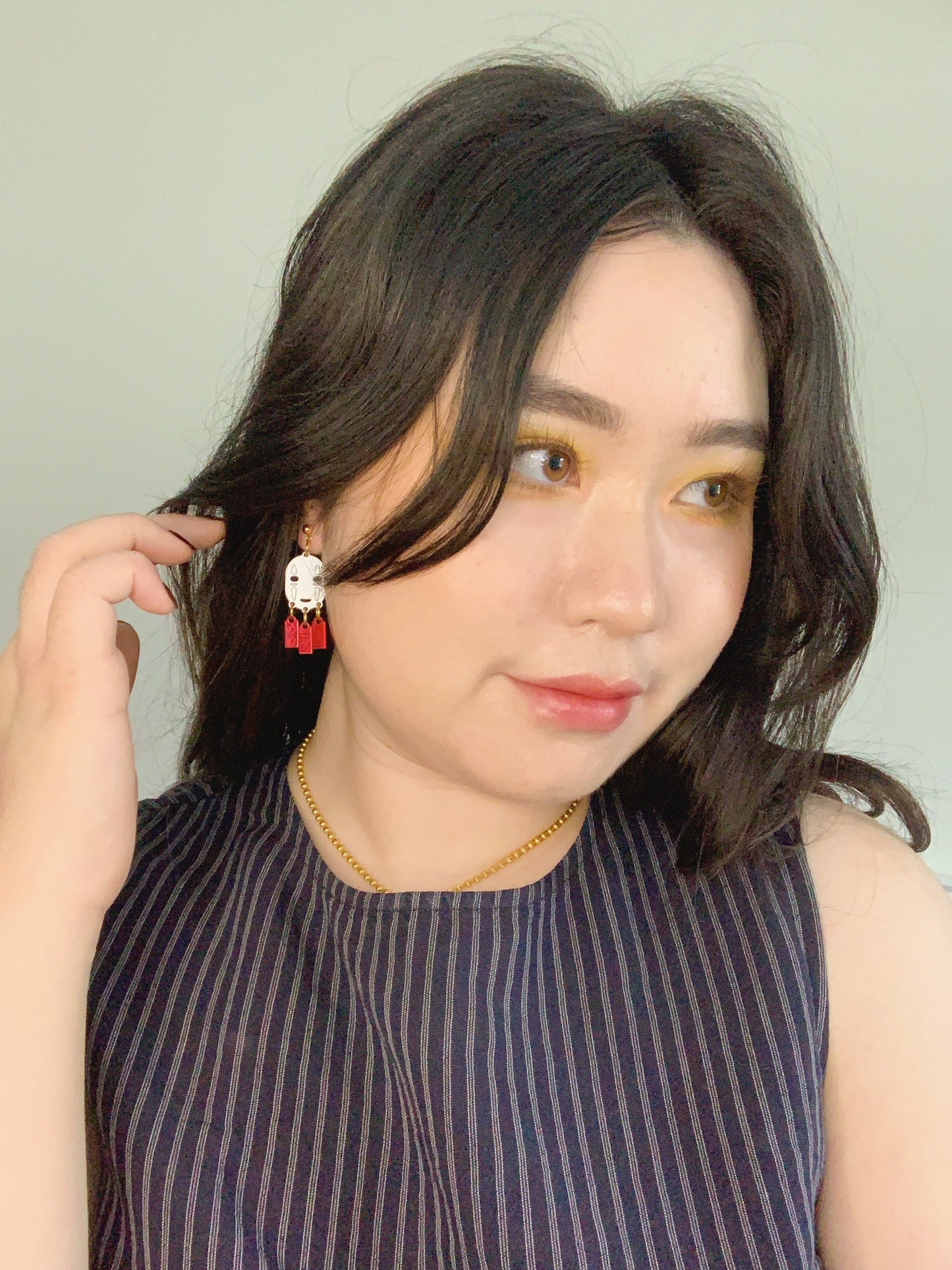 No Face Earrings