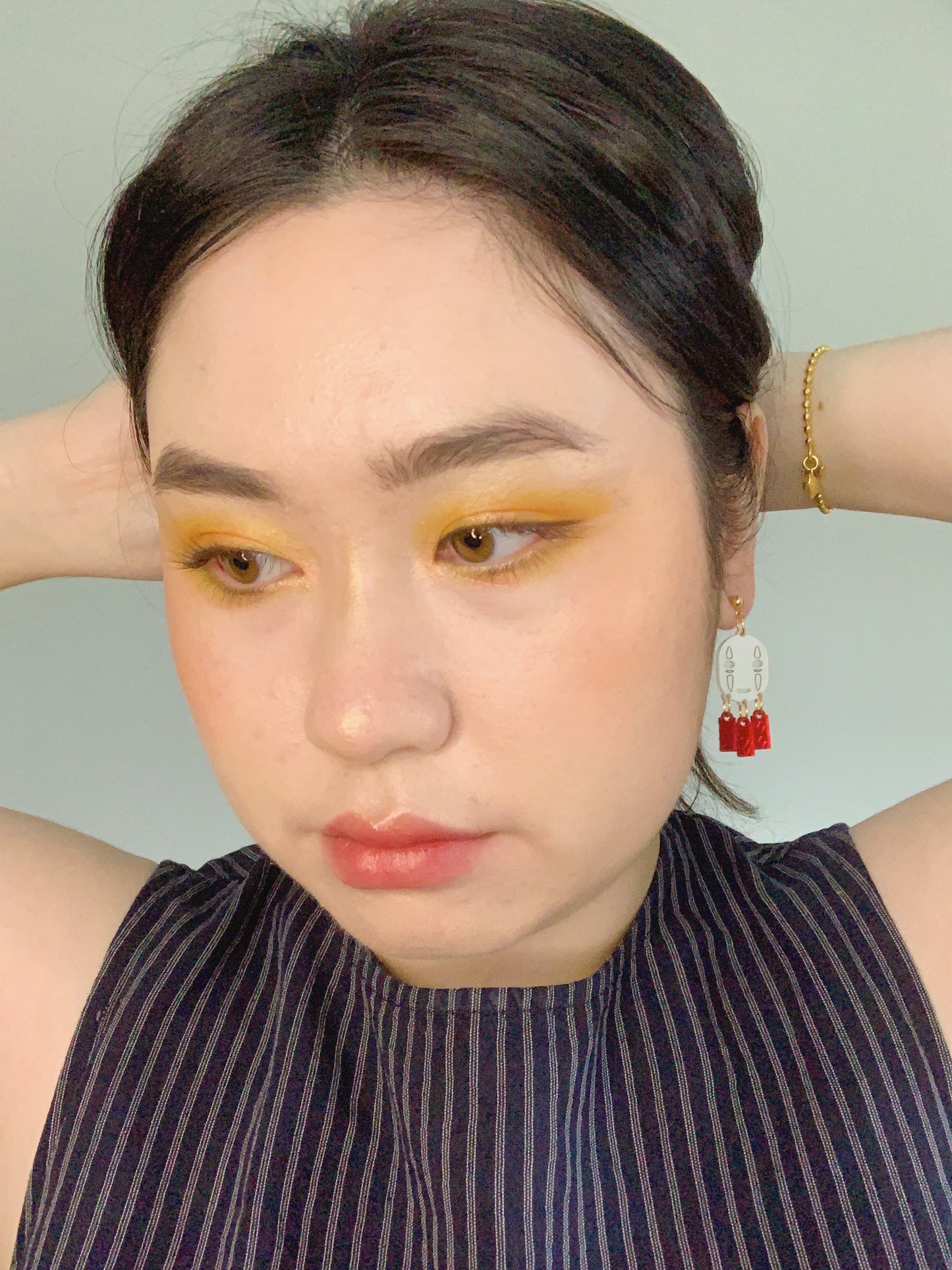 No Face Earrings