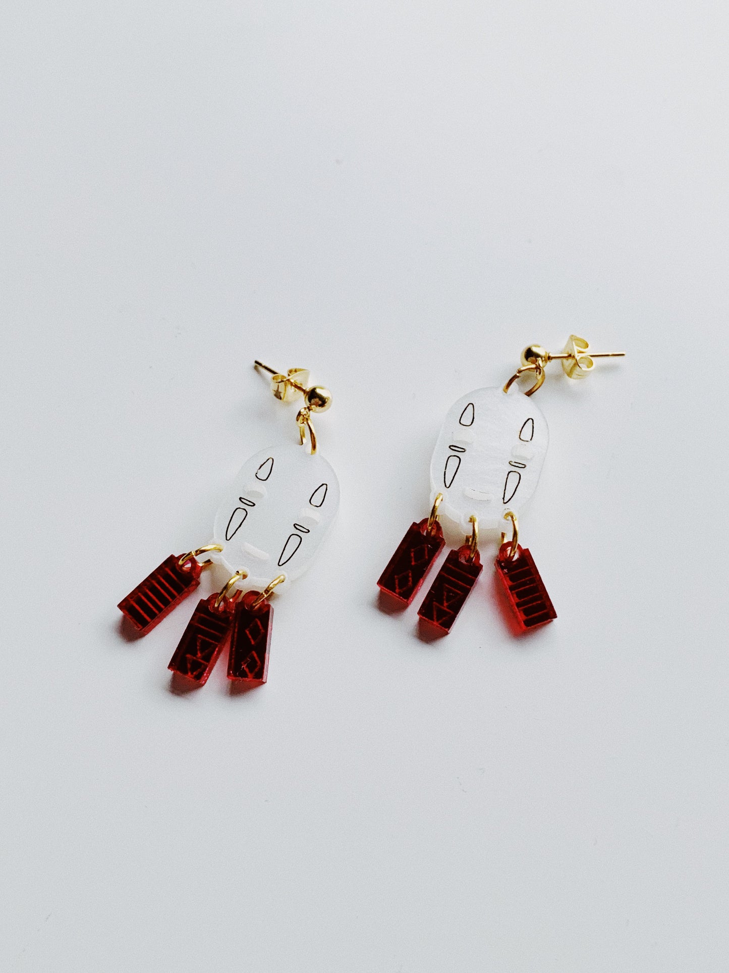 No Face Earrings