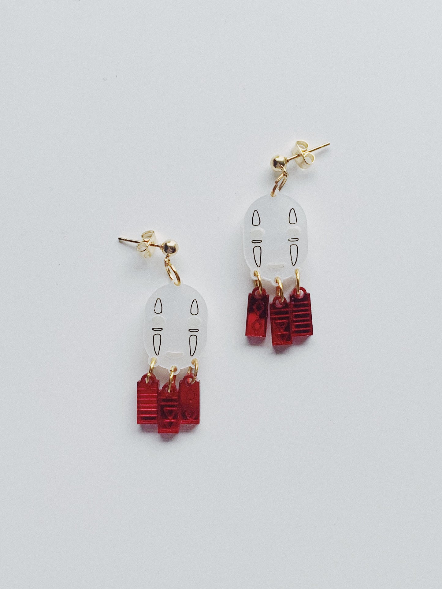 No Face Earrings