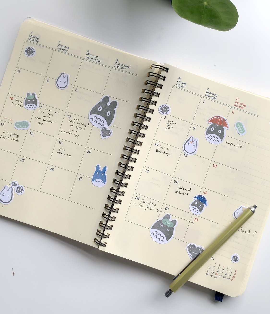 Totoro Sticker Sheet