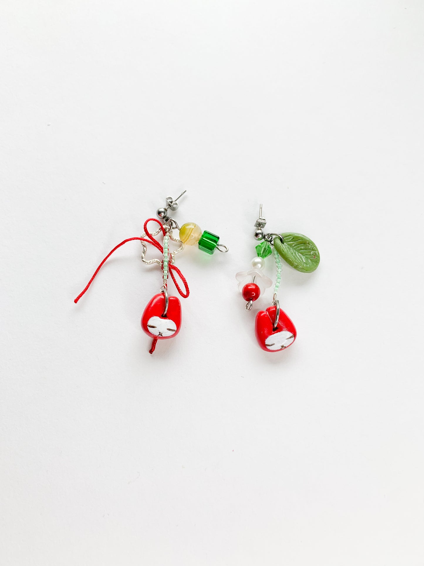 Cherry Bun-Bun Earrings