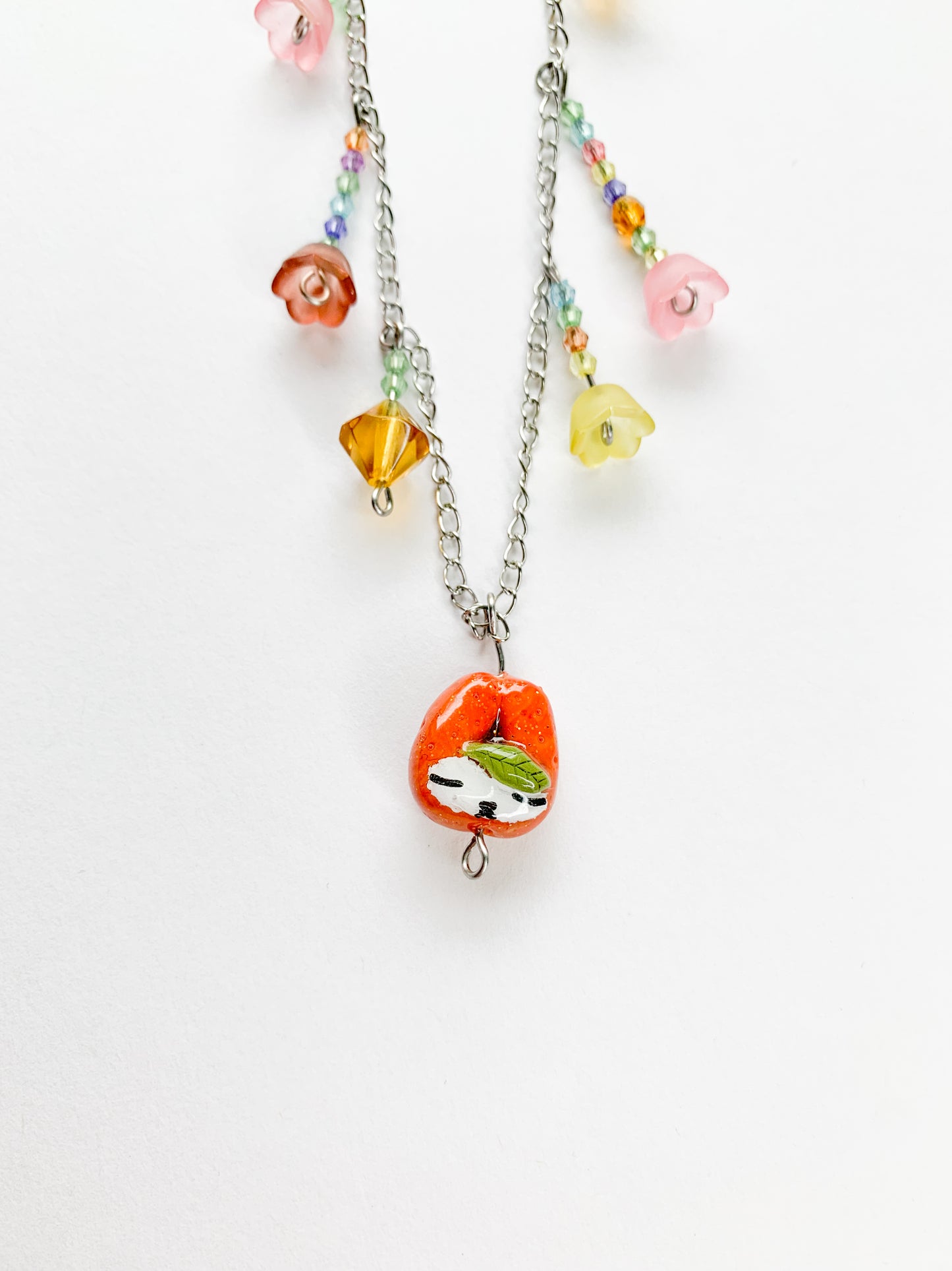 Mandarin Bun Necklace