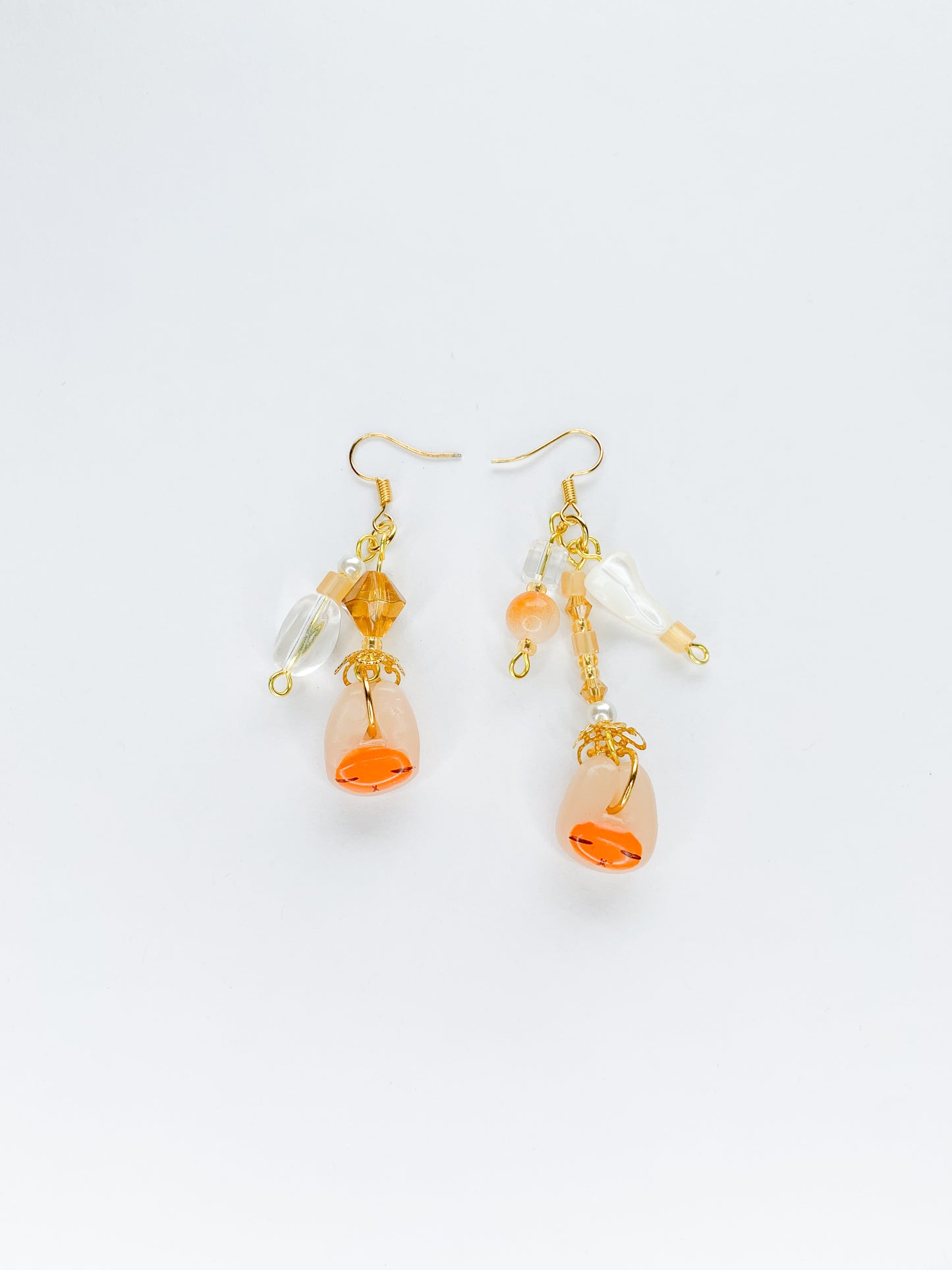Egg Bun Earrings