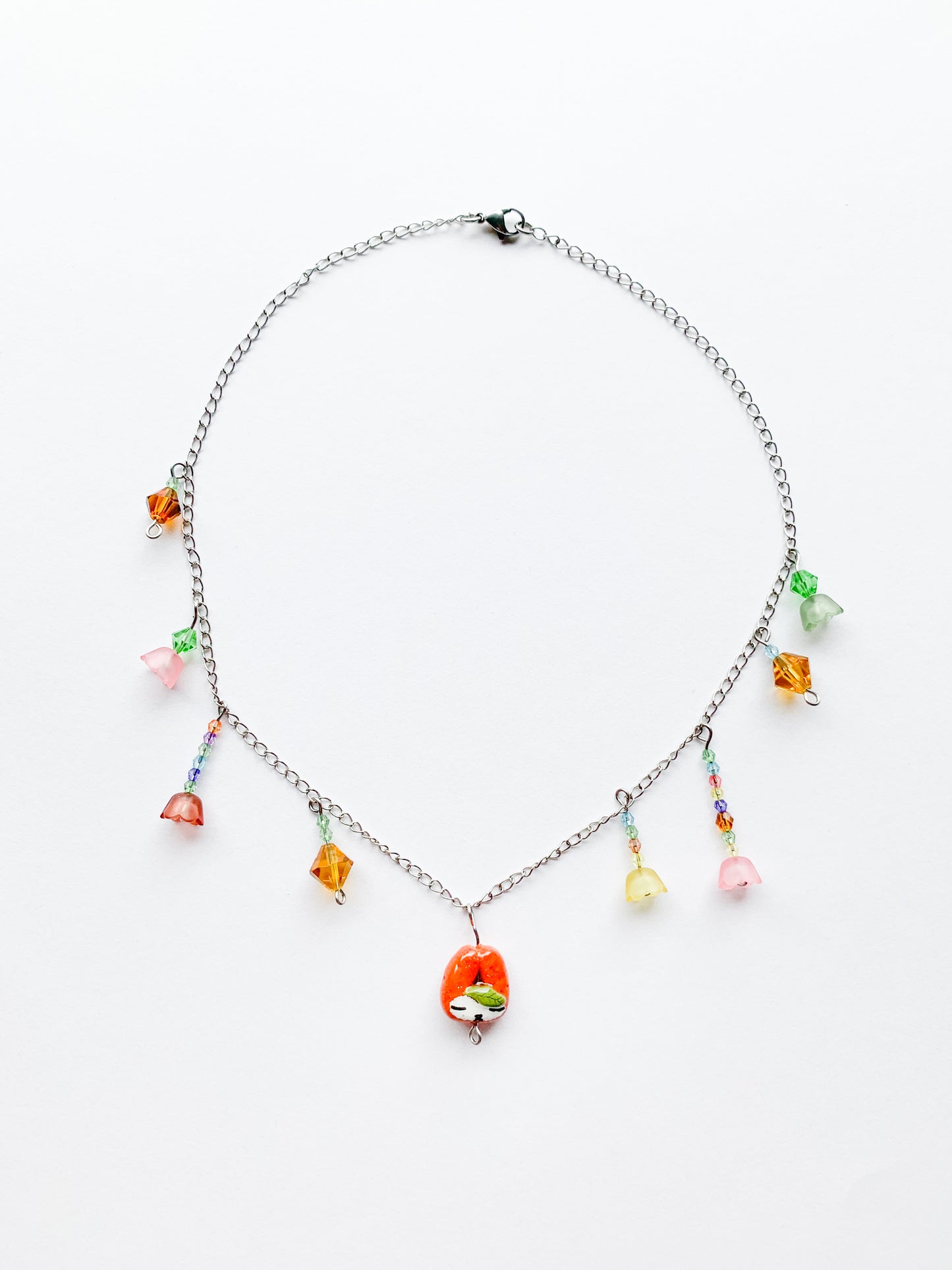 Mandarin Bun Necklace