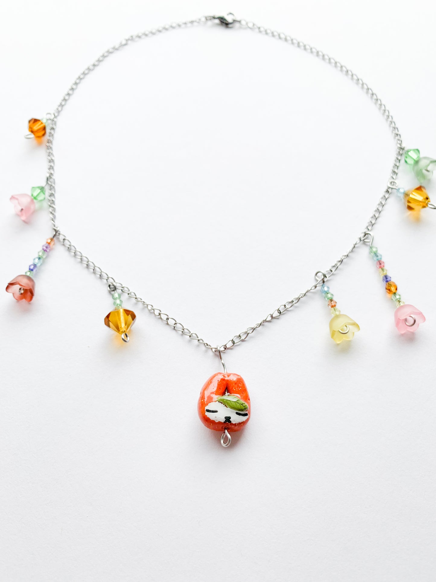 Mandarin Bun Necklace