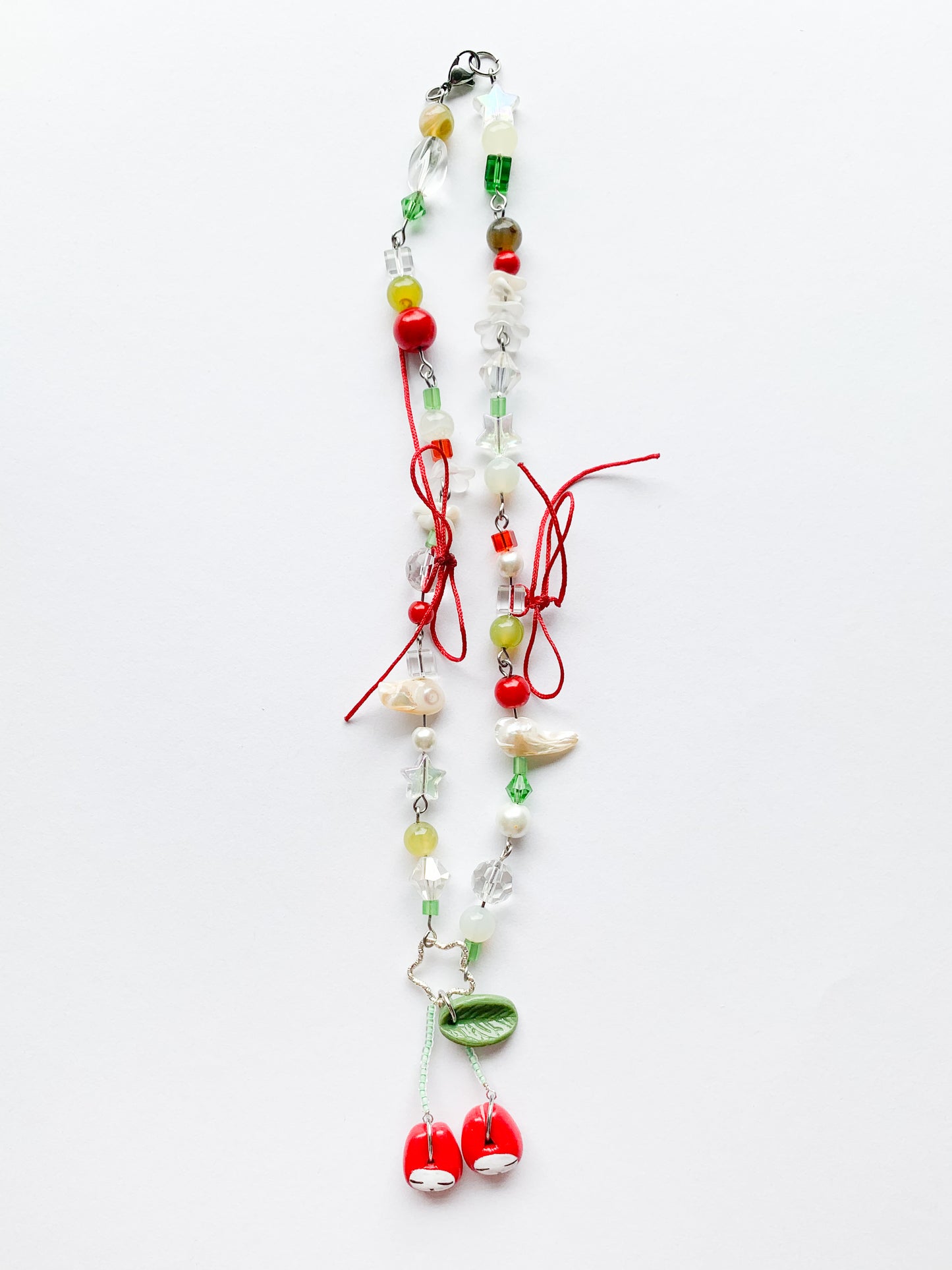 Cherry Bun-Bun Necklace