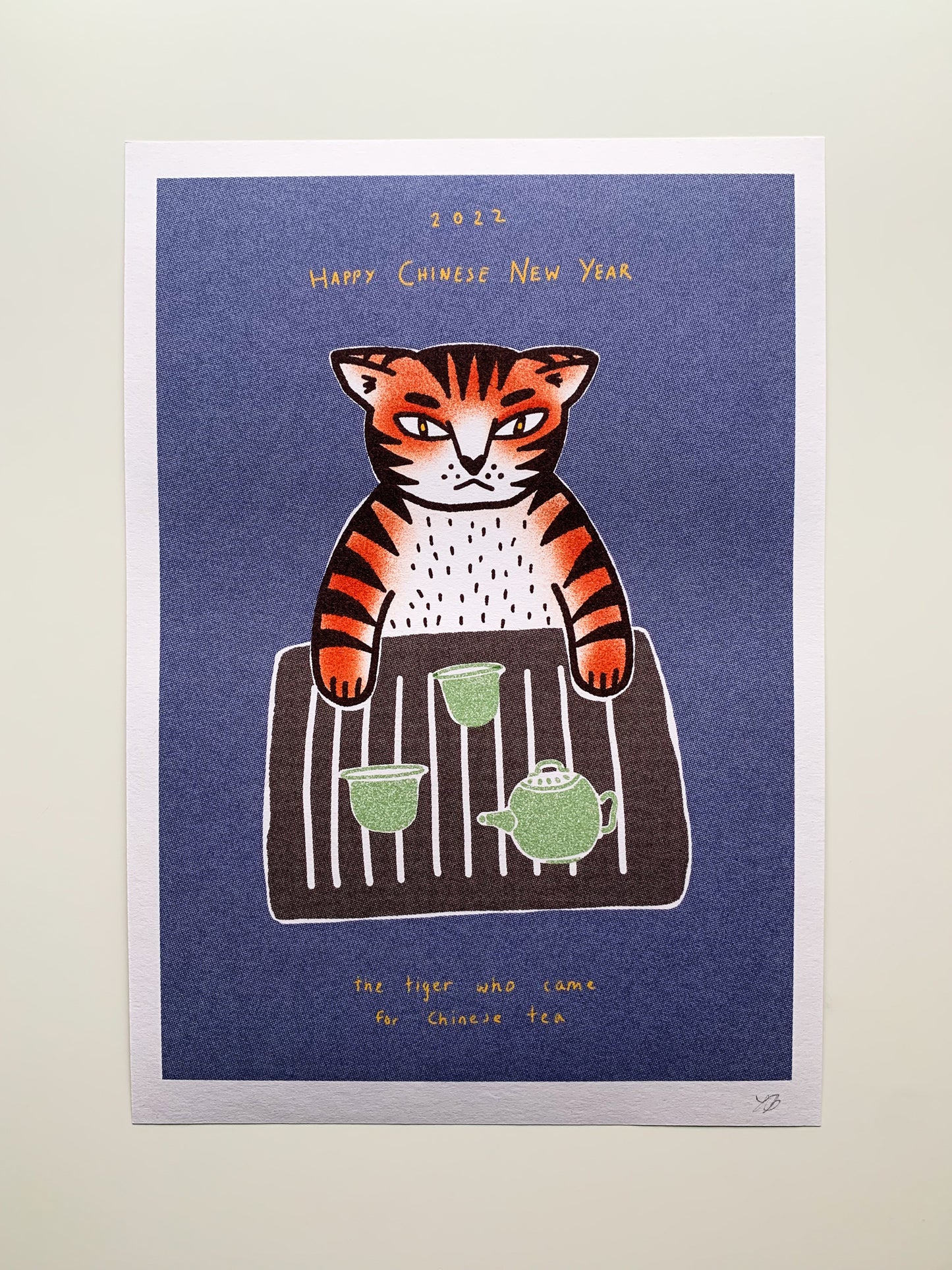 The Tiger Who Came for Chinese Tea (A4)