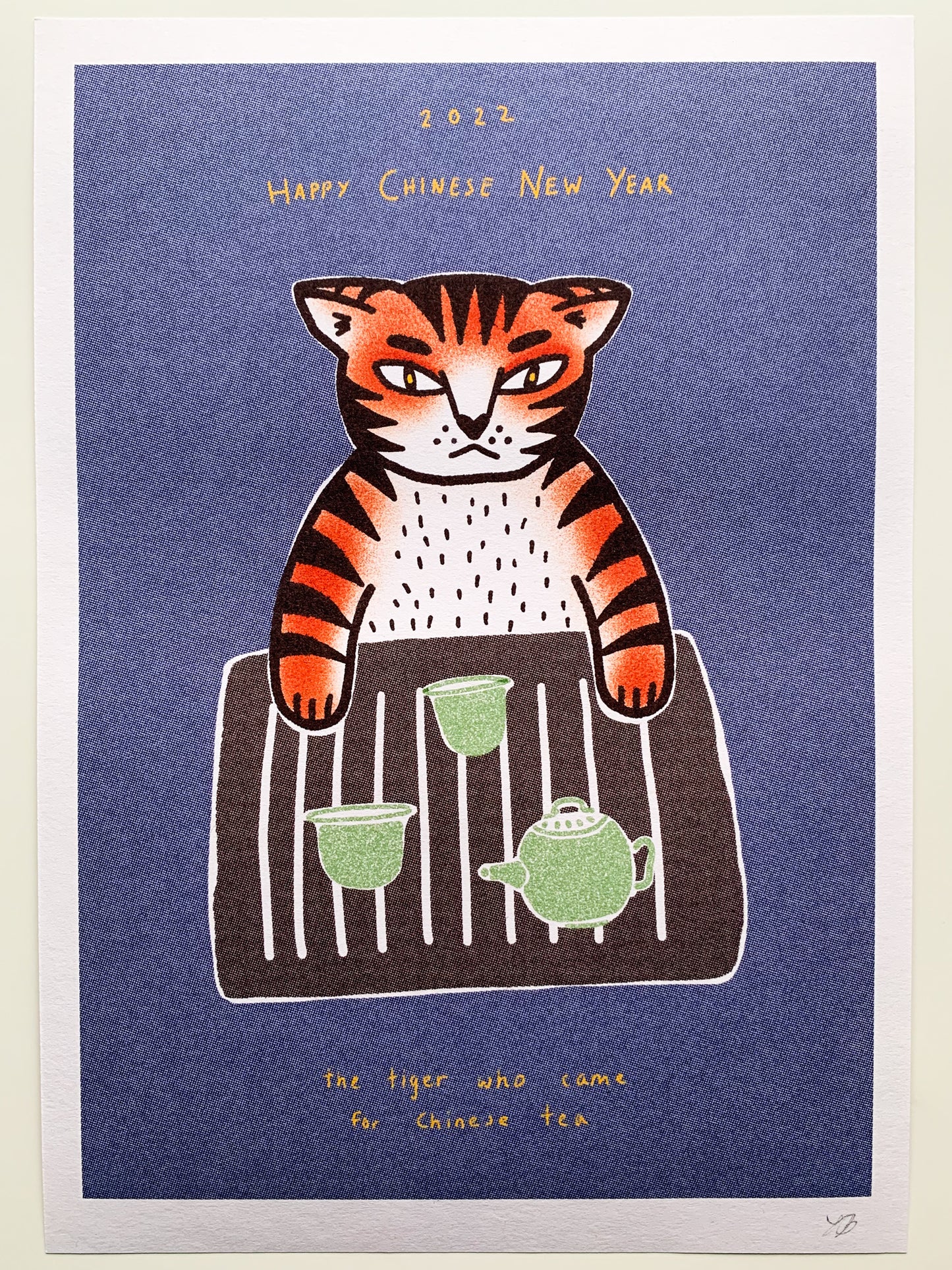 The Tiger Who Came for Chinese Tea (A4)