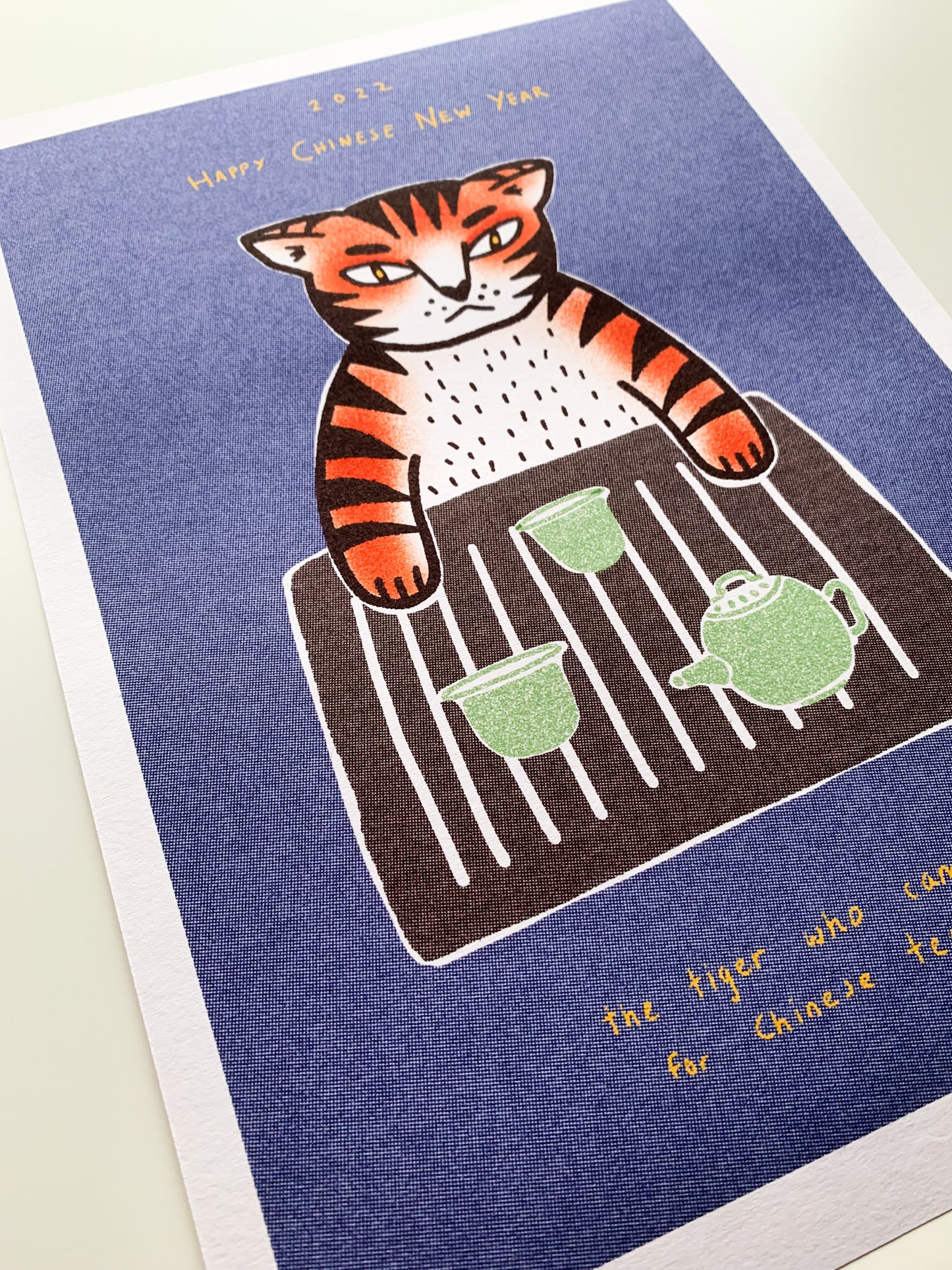 The Tiger Who Came for Chinese Tea (A4)