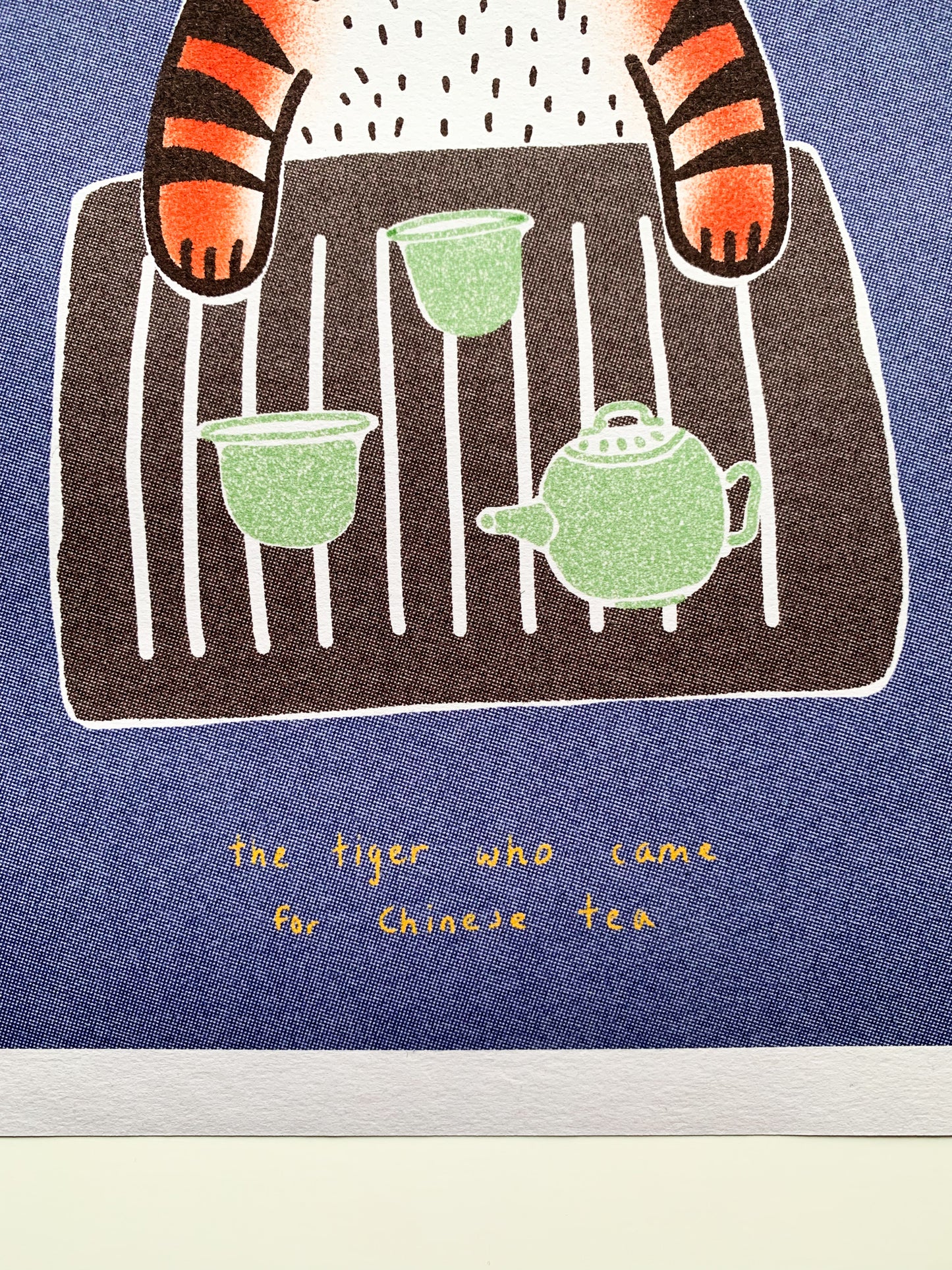 The Tiger Who Came for Chinese Tea (A4)