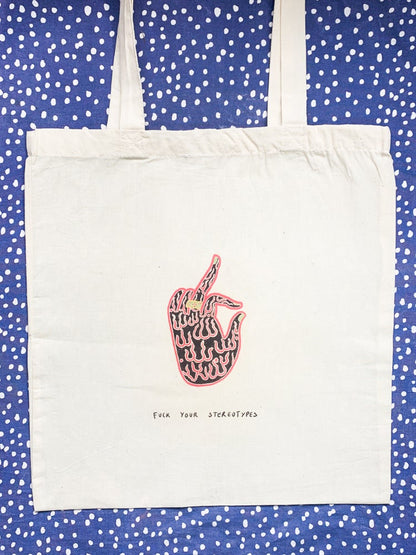 F*ck Your Stereotypes - Tote Bag