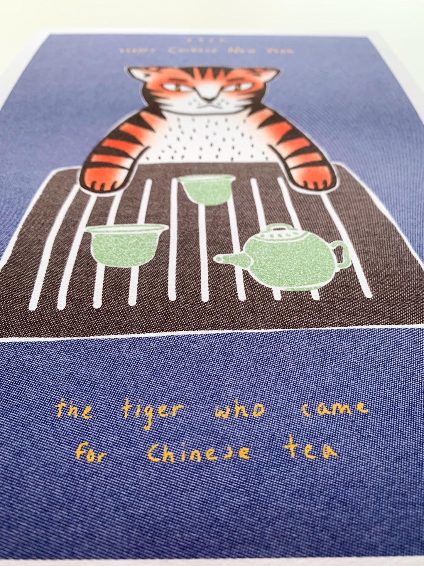 The Tiger Who Came for Chinese Tea (A4)